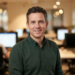 Daniel Carter, listed as Chief Technology Officer at Buoyantis Wealth, in a profile image